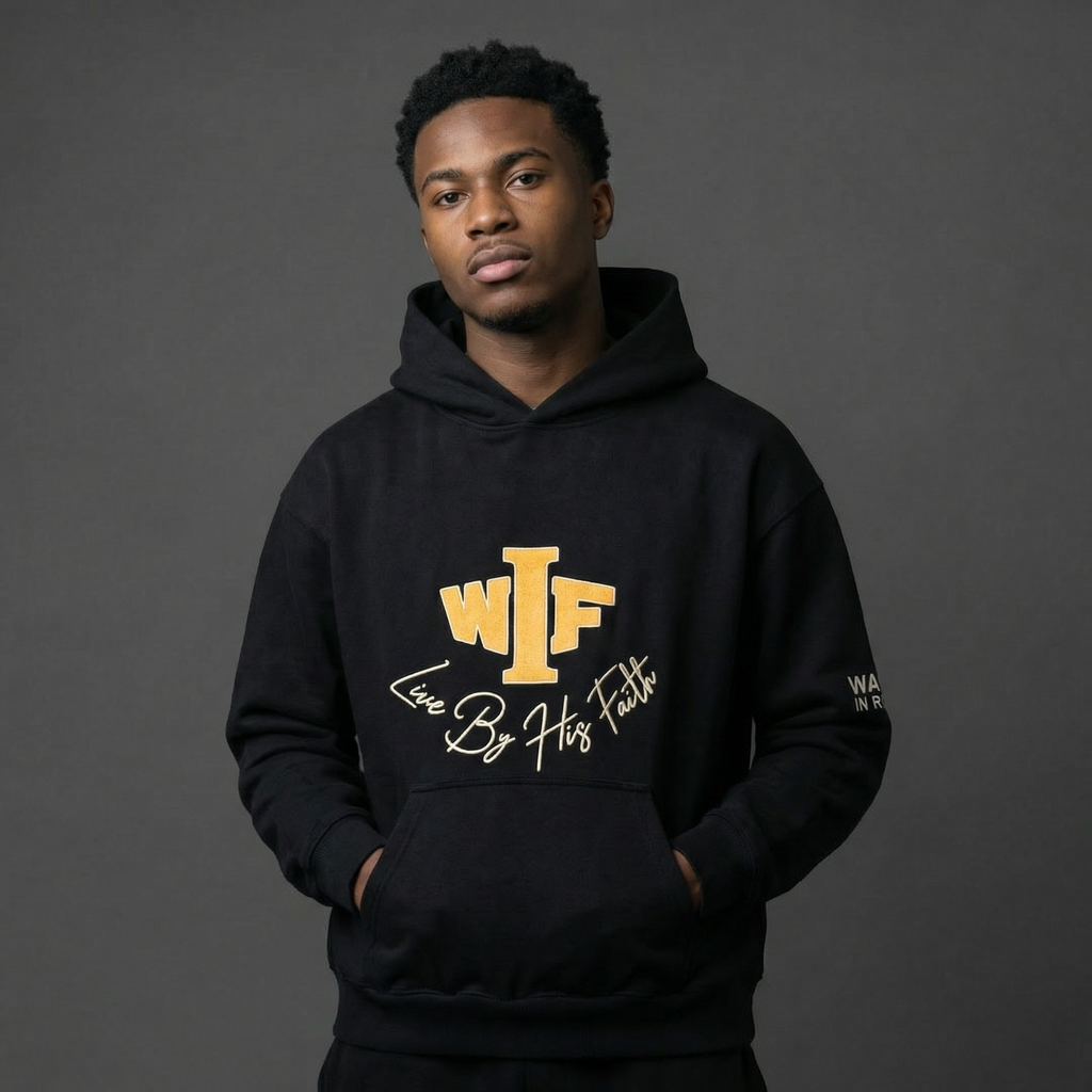 Live By His Faith Hoodie