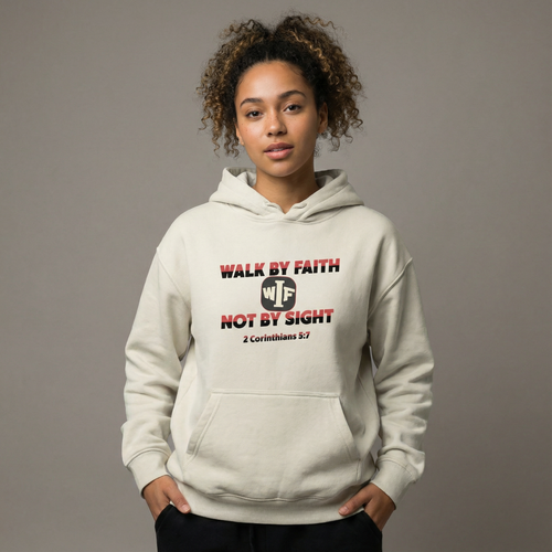 Walk By Faith Not By Sight Hoodie
